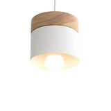 Robinson Hanglamp – Speelse Elegantie met Natuurhout & Zachte Tinten