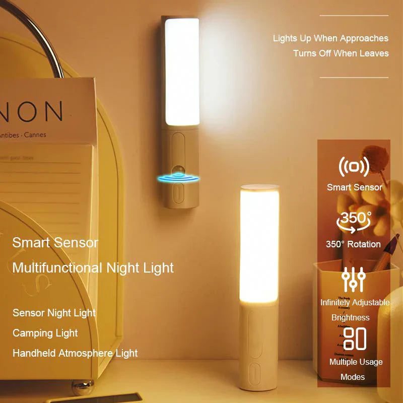 Slimme LED-nachtlamp met bewegingssensor - Lumos
