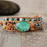 Kalmerend Jade-Wickelarmband – Elina
