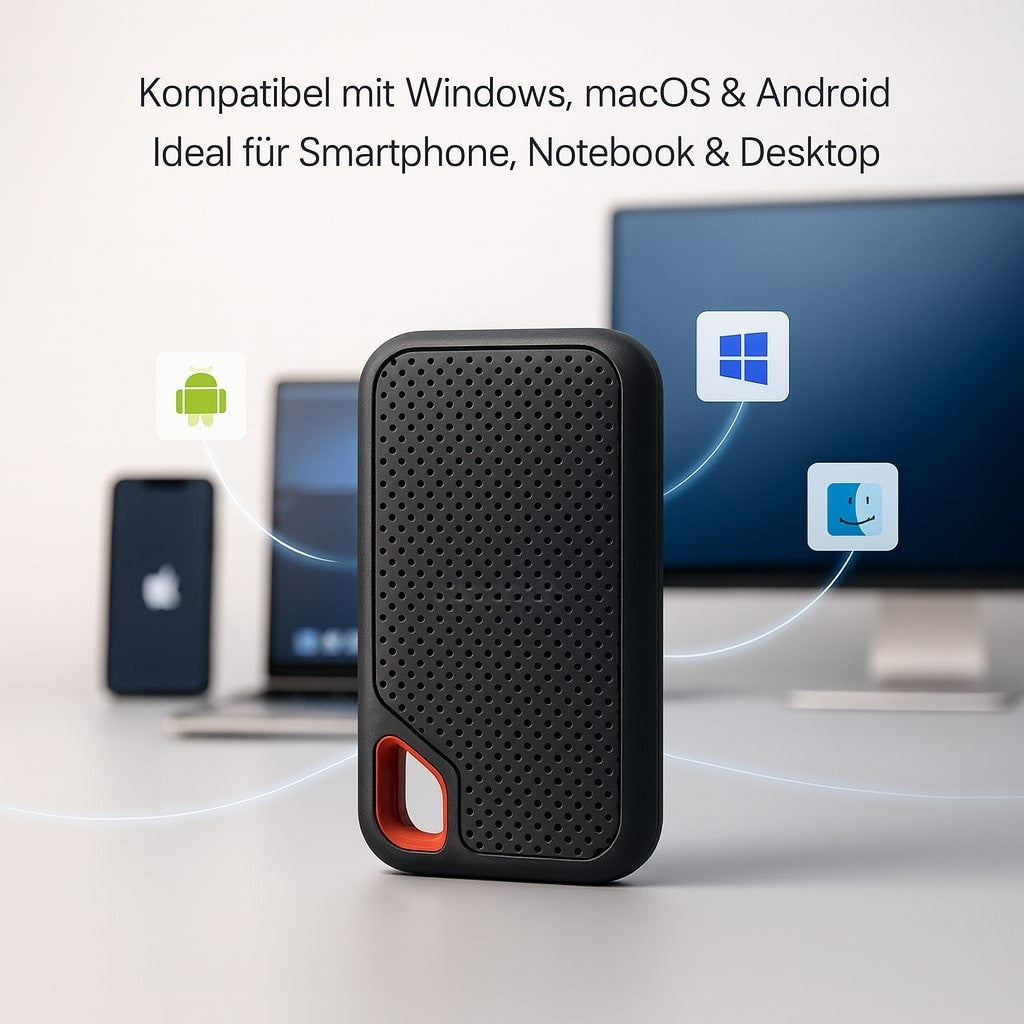 Externe harde schijf | SSD met 2 TB opslag | DataBox