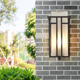 Buiten Wandlamp - IJzer & Glas