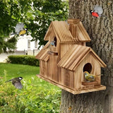 Rustiek Vogelhuisje - Voor een Charmante Tuinervaring