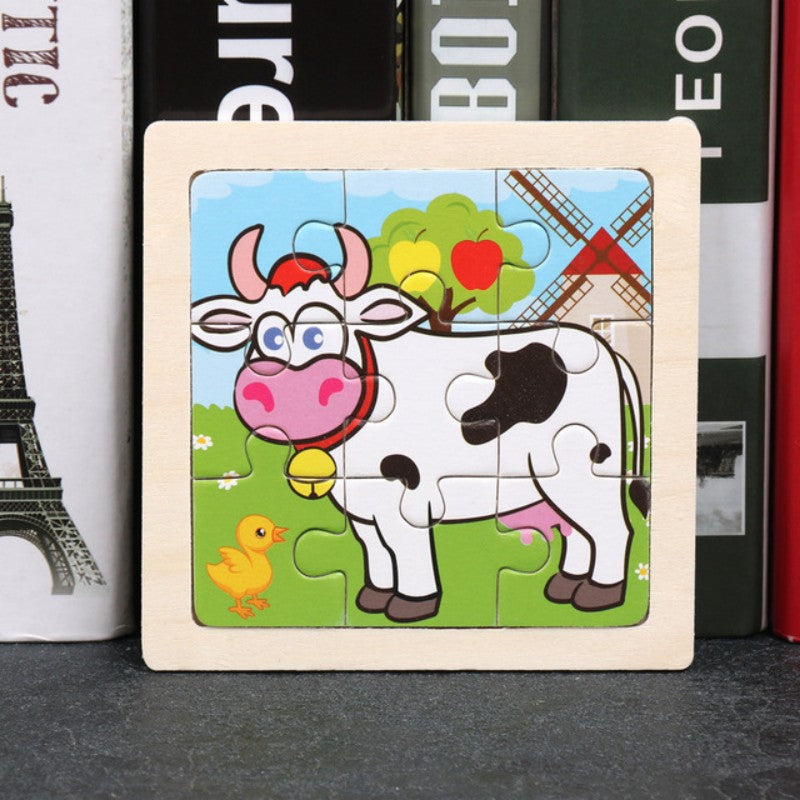Educatieve Houten Puzzel – Voor jonge ontdekkers