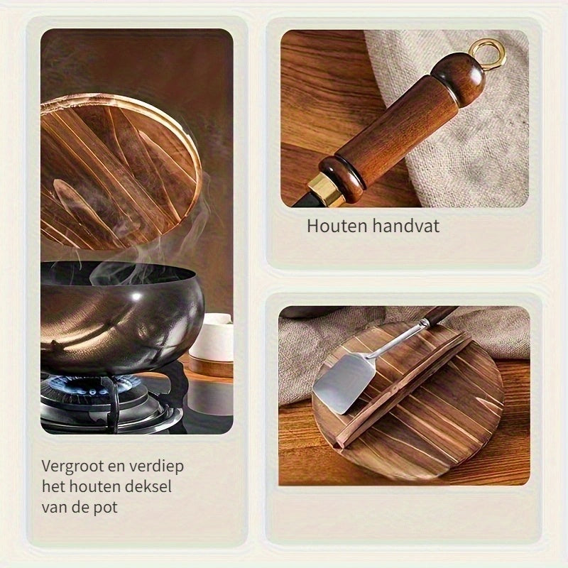 ChefMaster Gietijzeren Pan – Duurzaam en Veelzijdig Kookgerei