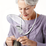 Handsfree Vergrootglas met Nekband - 5X Vergroting voor Lezen
