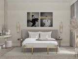 Moderne Wandlamp - Albast & Metaal