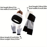 Trendy Winterset - Muts, Sjaal en Handschoenen voor Koude Dagen
