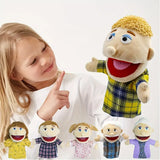 Lila Schattige Handpop - Creatief Speelgoed voor Kinderen