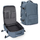 Travelliva Dames Reisrugzak 35 L | Waterdicht & met USB-aansluiting | Anti-diefstal & Schoenenvak | Voor Wandelen, Dagelijks Gebruik & Reizen