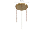 Noordse Design LED-Hanglamp | Kleurrijke glas- en koperverlichting voor slaapkamer, woonkamer & bar