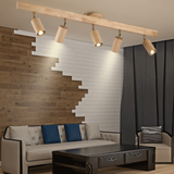 Verstelbare Plafondspot van Hout – EcoLux