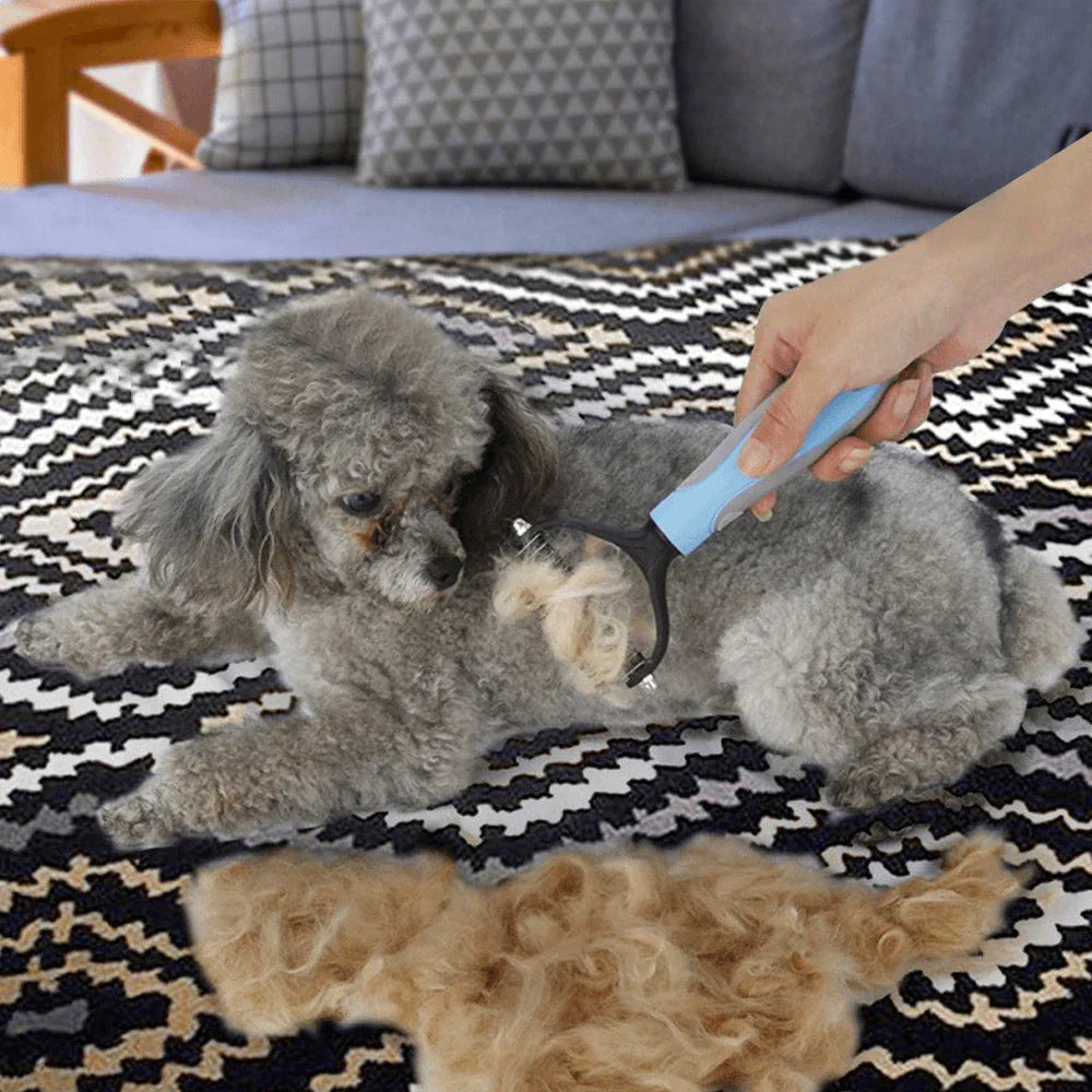 Dubbelzijdige ontklitkam voor huisdieren – SmoothGroom