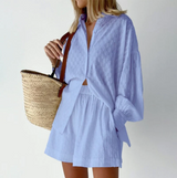 2-Delige Zomerset met Blouse en Short – Isla