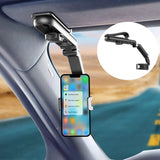 VisorClip Holder | Innovatieve houder voor mobiele telefoons in de auto!