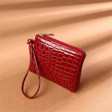 Diva Pouch | Chique en compacte munttas met krokodillenpatroon!