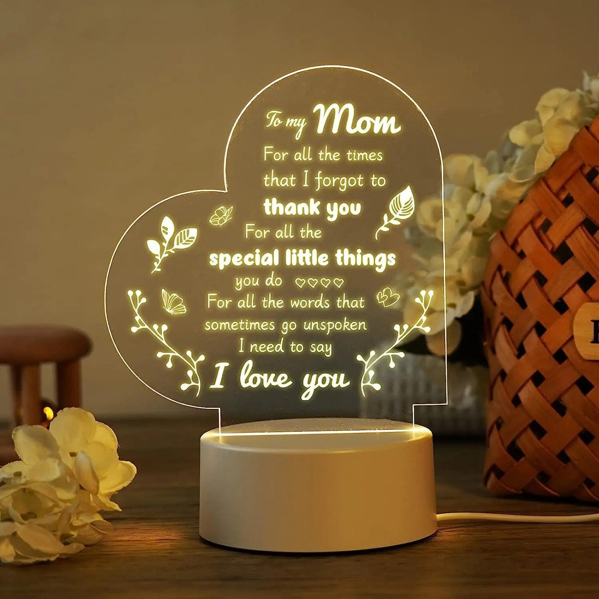 IllumiMom | Laat je liefde voor mama zien met dit nachtlampje speciaal voor haar!