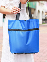 ShopEase Bag | Vereenvoudig je winkelervaring met de vergrootbare tas op wieltjes!