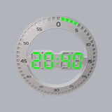 3D Wall Clock | Upgrade je ruimte met futuristische tijdweergave!