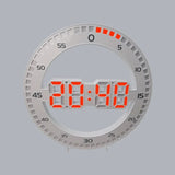 3D Wall Clock | Upgrade je ruimte met futuristische tijdweergave!