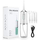 AquaFloss | Zeg vaarwel tegen tandsteen en plakopbouw met deze waterflosser!
