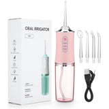 AquaFloss | Zeg vaarwel tegen tandsteen en plakopbouw met deze waterflosser!
