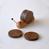 Snail Coaster Set | Voeg een vleugje charme toe aan uw koffiepauzes!