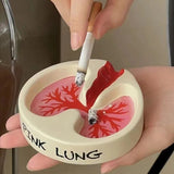 AshLobe | Een creatieve asbak die een subtiele gezondheidsherinnering geeft!