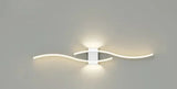 Lumivora Wave LED Wandlamp | Modern Golf-Design | Energiezuinig & Stijlvol | 60×15 cm | Warm, verblindingsvrij Licht