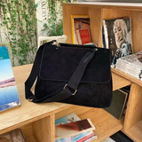 Modieuze dames suède crossbody tas voor herfst en winter