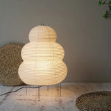 Japanse rijstpapier tafel lamp