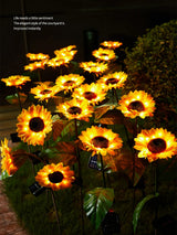Waterdichte Zonnebloem Lamp – SolarBloom