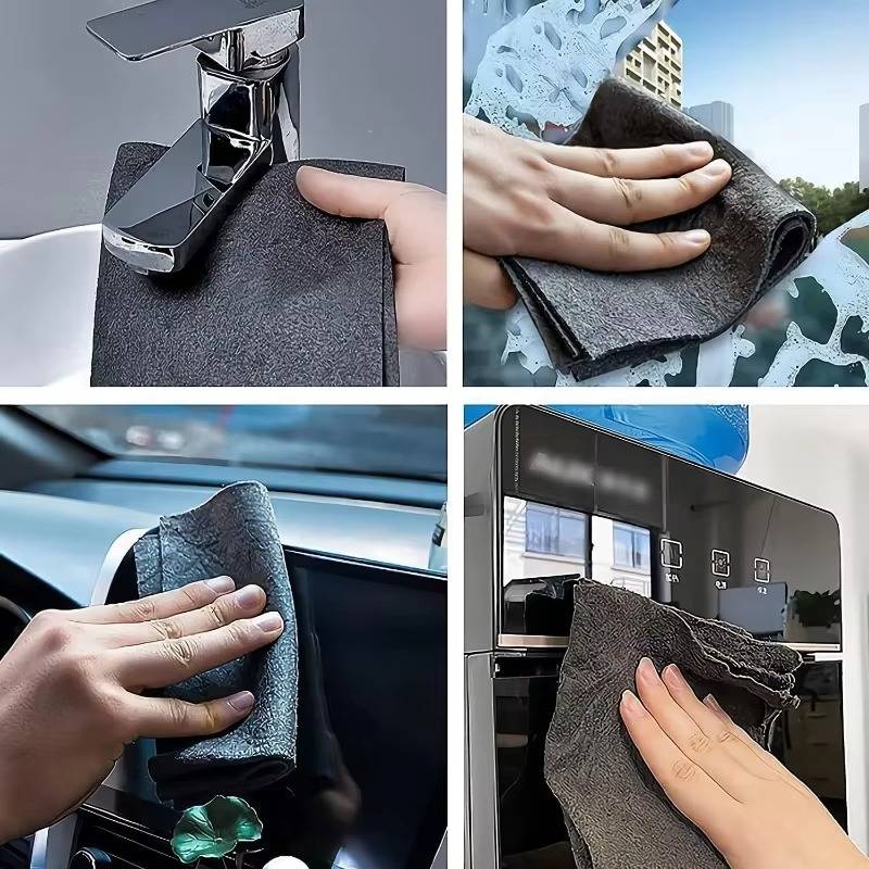 Set van 10 Microvezeldoekjes – Perfect voor Schoonmaken