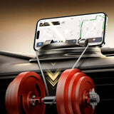 360° RotateX | Draaiende Telefoonhouder voor Auto Zwart