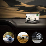 360° RotateX | Draaiende Telefoonhouder voor Auto Zwart