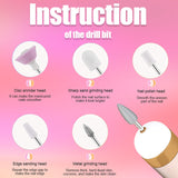 5-IN-1 ELECTRISCHE NAGELPOLIJSTAPPARAAT – DRAAGBAAR MANICURE-TOOL MET LICHT