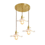 Noordse Design LED-Hanglamp | Kleurrijke glas- en koperverlichting voor slaapkamer, woonkamer & bar