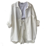 Trendy Katoenen Zomerset Dames – Faylin