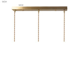 Noordse Design LED-Hanglamp | Kleurrijke glas- en koperverlichting voor slaapkamer, woonkamer & bar