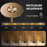 LuminLight | Draadloze LED Tafellamp Oplaadbaar Dimbaar