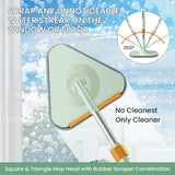 Zelfroterende V mop met emmer - SpinMop