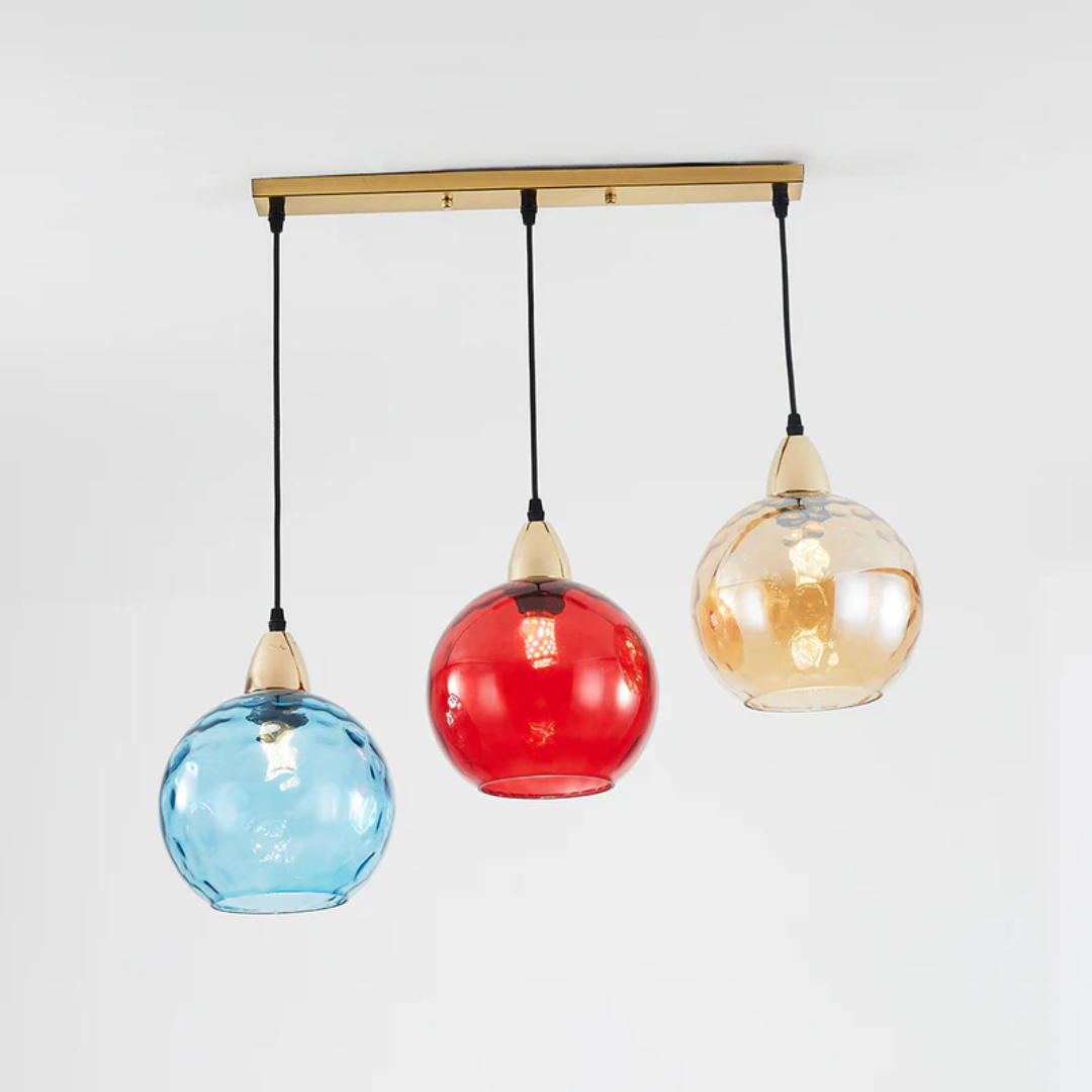 Moderne Cluster Pendelleuchte met 3 Lampen - Cascade