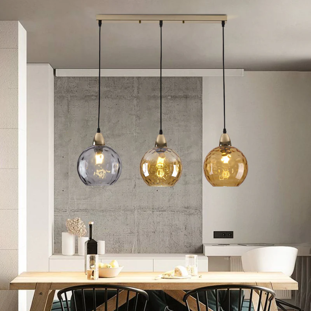 Moderne Cluster Pendelleuchte met 3 Lampen - Cascade