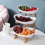 Stijlvolle metalen fruitschaal met 2 of 3 niveaus – StackFruit