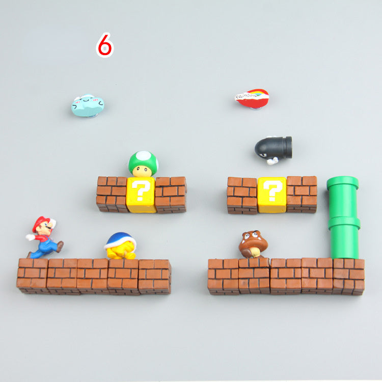 Retro Videogame Karakter Koelkastmagneten – Voor vrolijke keukendecoratie