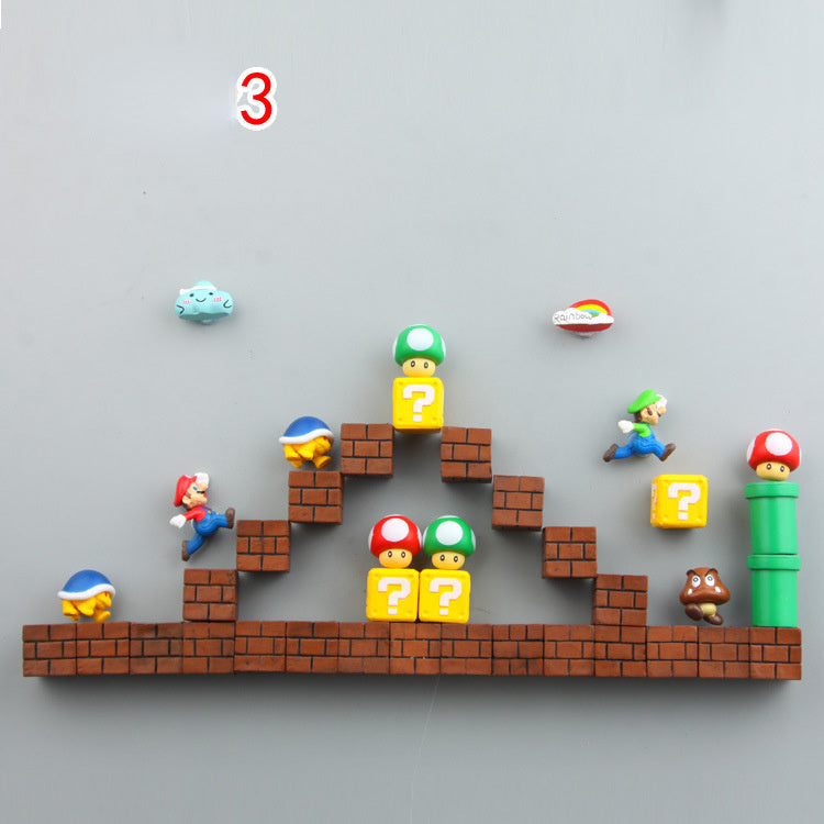 Retro Videogame Karakter Koelkastmagneten – Voor vrolijke keukendecoratie