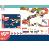 Creatieve Eendjes Glijbaan Set - Voor Eindeloos Speelplezier
