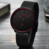Dunne Moderne Herenhorloge - Minimalistisch & Elegant