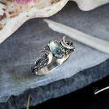 Stijlvolle Maansteen Statement Ring – Iris