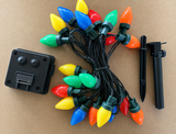 LumiBerry LED Kerstlichtjes C7 | Vintage Aardbei-Design | Afstandsbediening & Timer | Binnen & Buiten