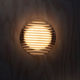 Moderne Ronde LED Wandlamp – Strakke Frosted Glas Ontwerp voor Zachte Sfeer